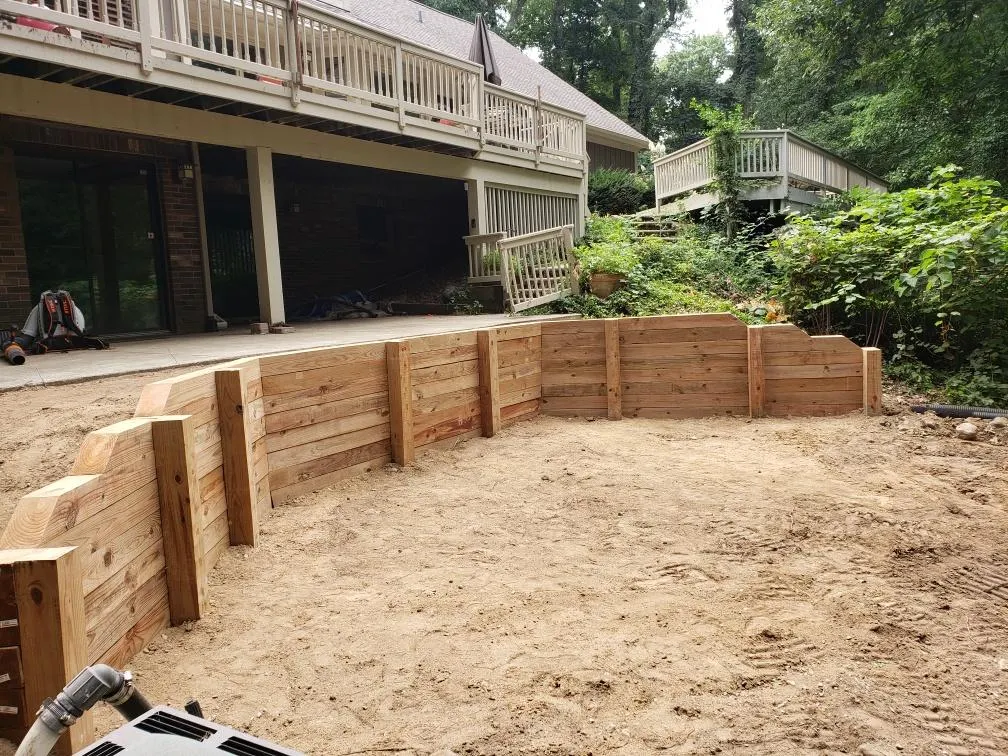 Timberline Lawn Care project photo retainingwall2.webp