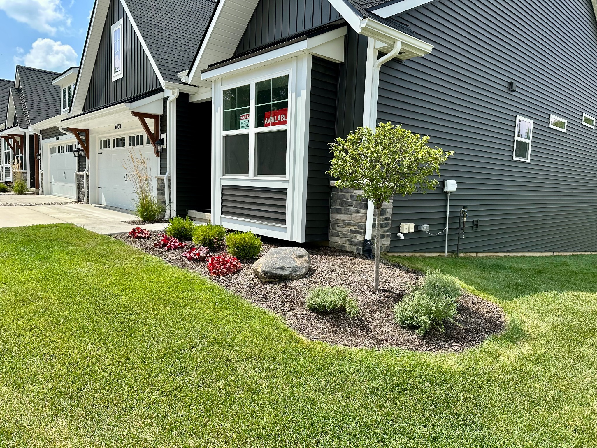 Front landscape design and installation by Timberline Outdoor Services