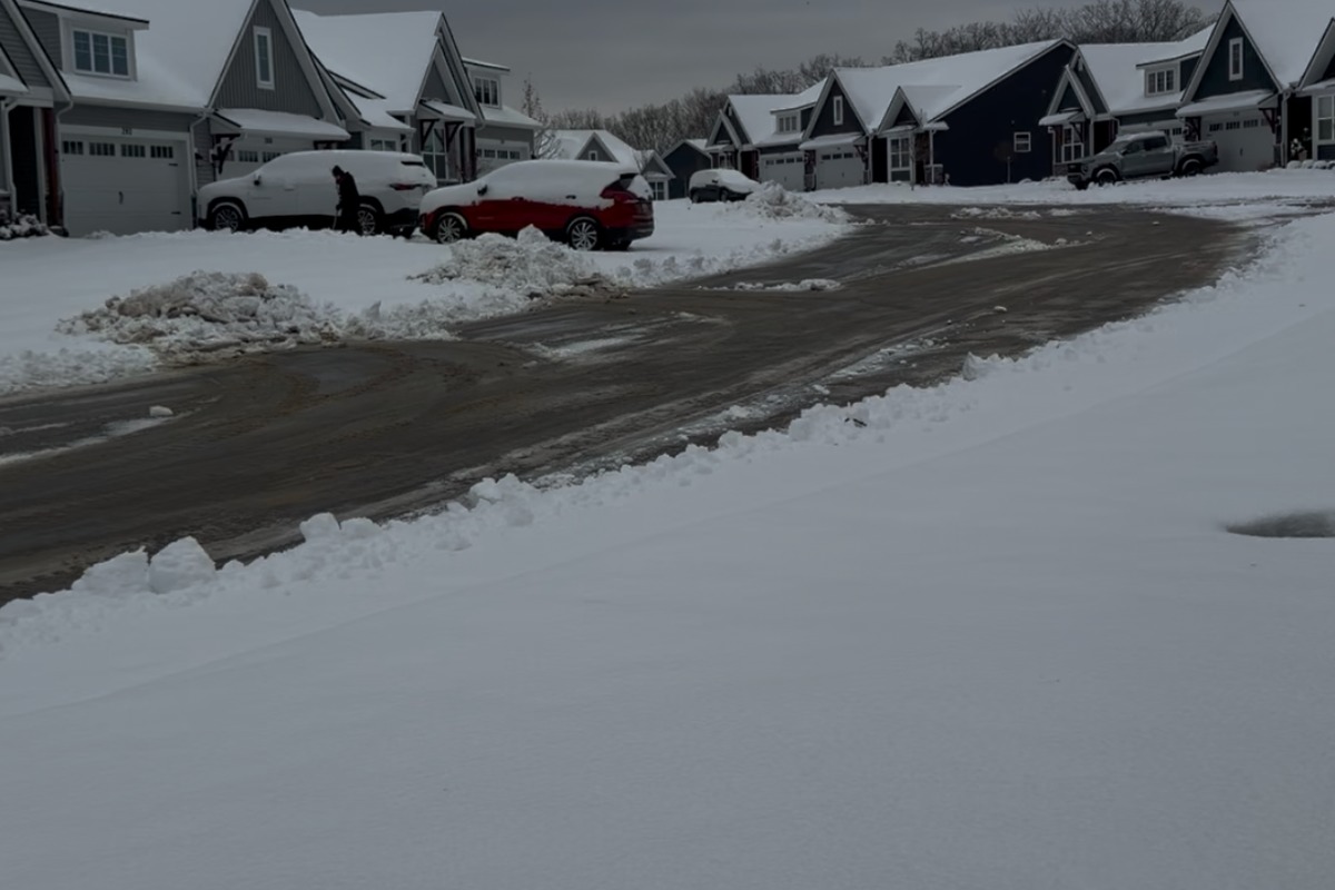 Snow and ice management by Timberline Outdoor Services